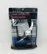 Wholesale - MENS 3PK M-KNIT BOXER COLOR BRIEFS, UPC: 752229100114